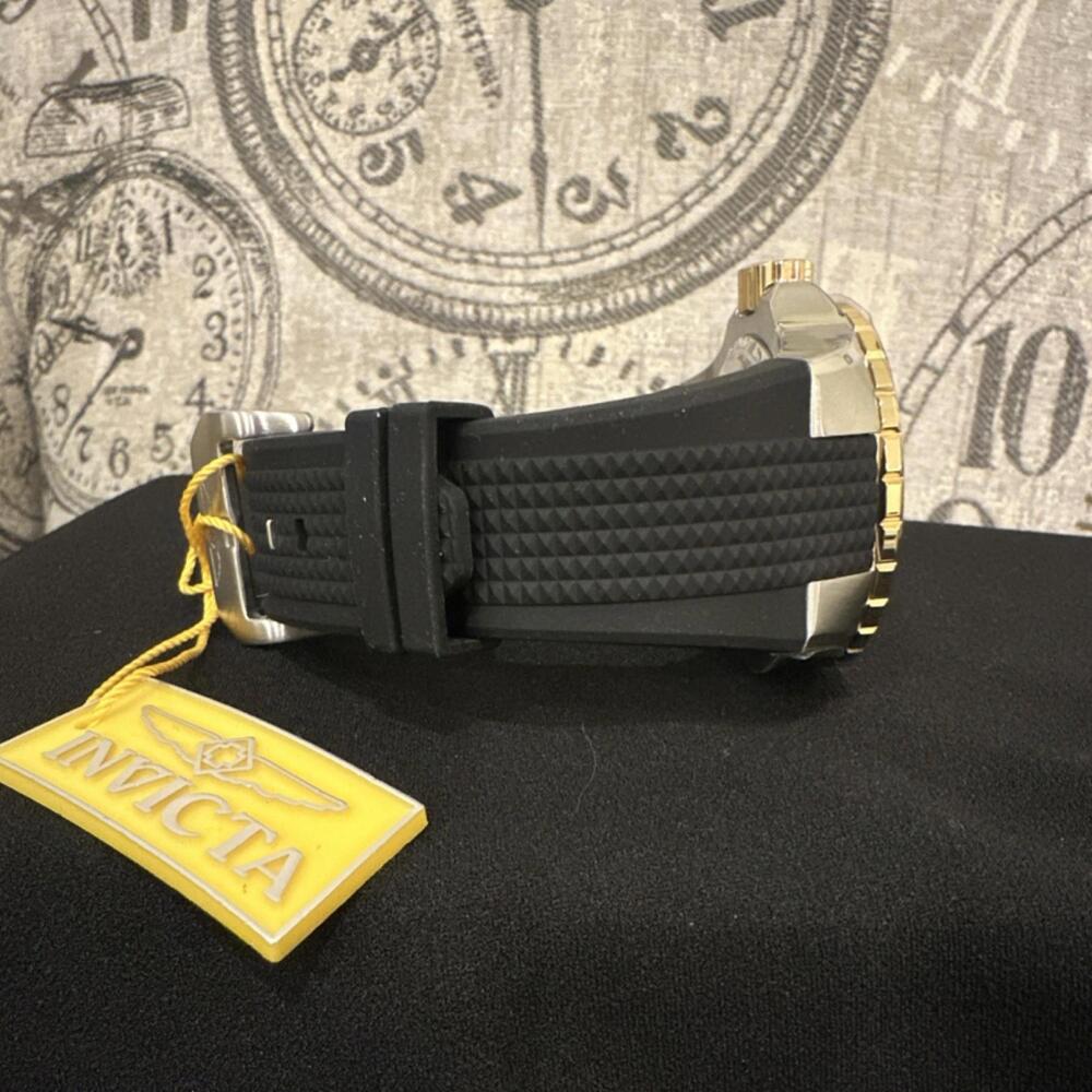 Men’s Invicta Aviator Skyshock  🔥 Chronograph 50mm Black Silicone Band 33029 - Picture 3 of 7